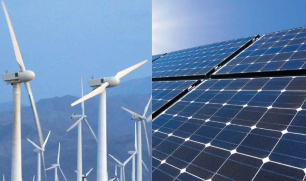 भारत अब पवन और सौर ऊर्जा उत्पादन में तीसरे स्थान पर