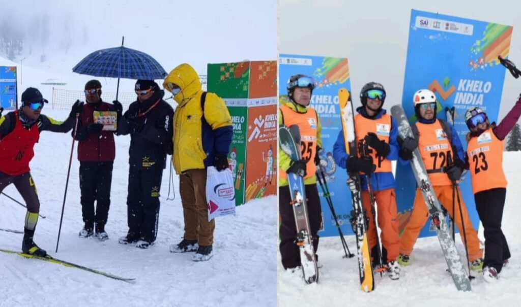 गुलमर्ग में Khelo India Winter Games